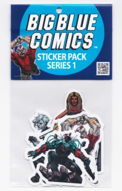 Big Blue Comics Sticker Pack 1