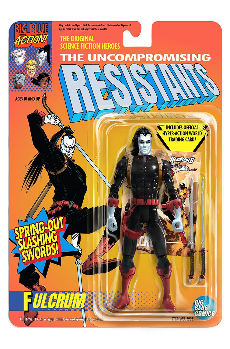 -THE RESISTANTS: The Struggle Begins #1 - Toy Homage Variant Cover